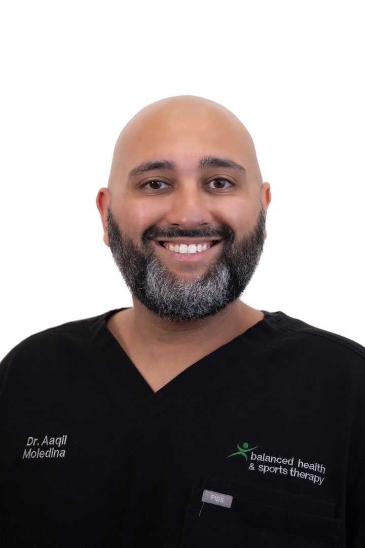 Dr. Aaqil Moledina,  BSc, DC Chiropractor