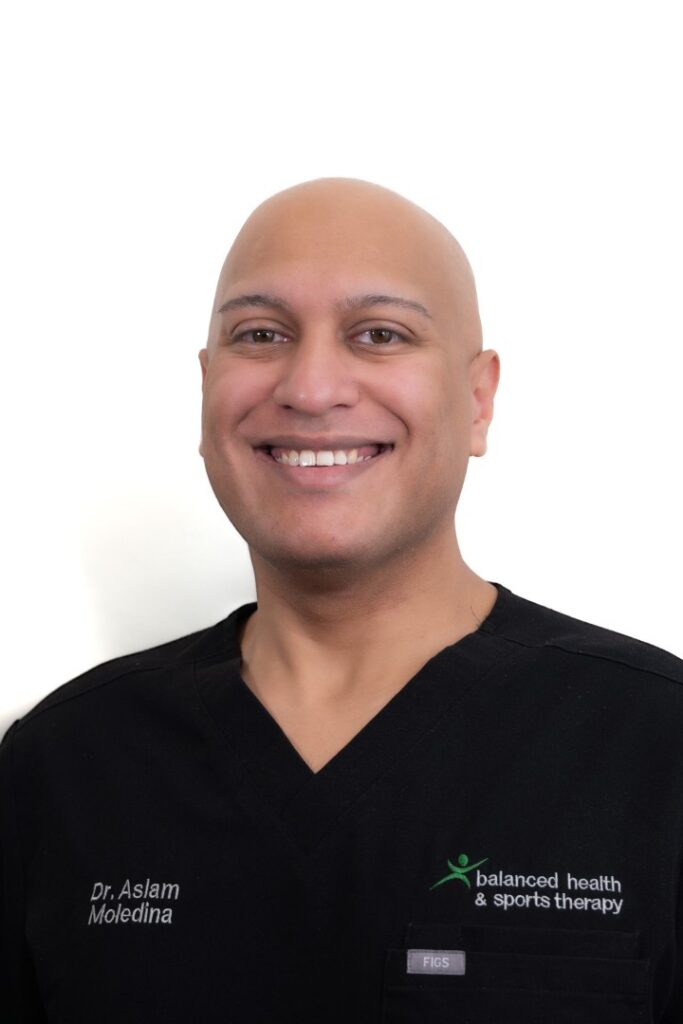 Dr. Aslam Moledina, BKin, BSc, DC