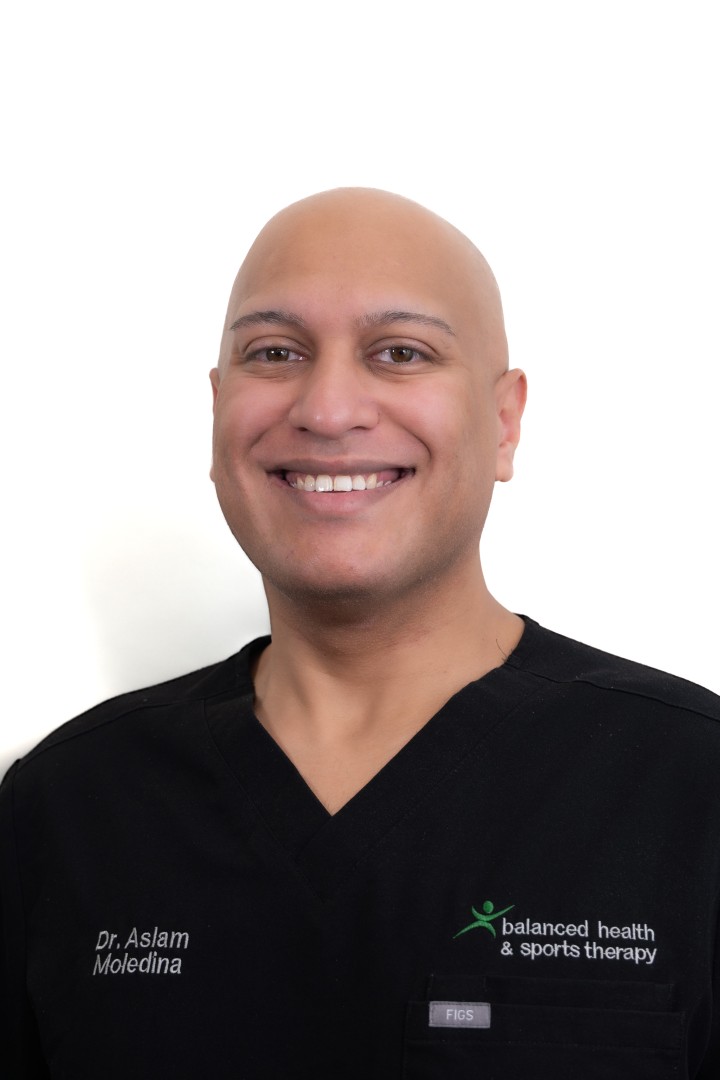 Dr. Aslam Moledina, BKin, BSc, DC